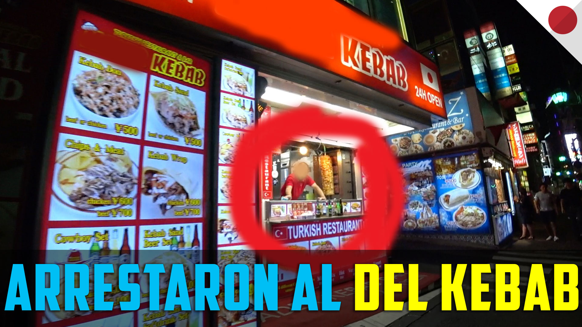 Arrestaron al del Kebab