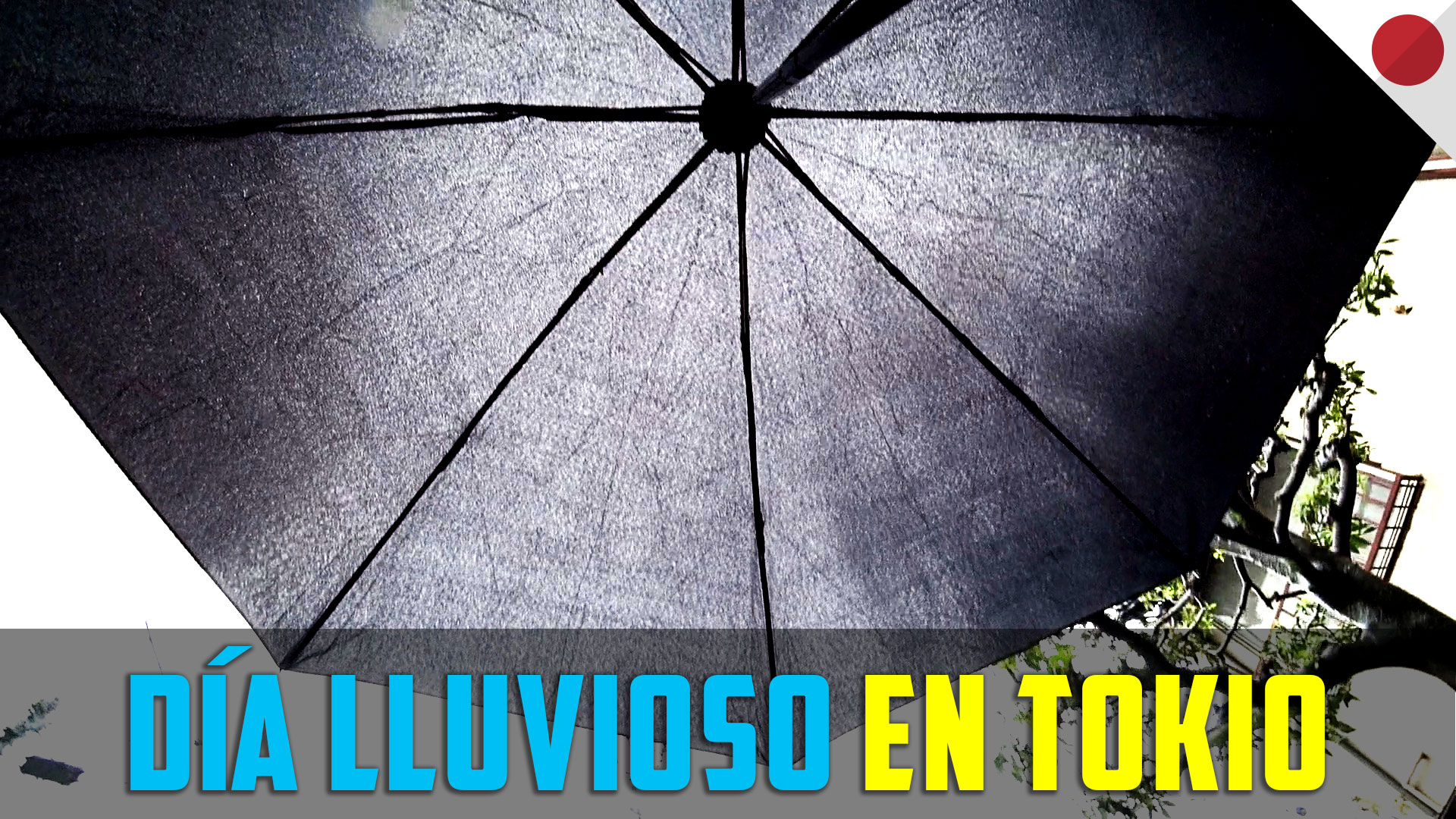 Día lluvioso en Tokio