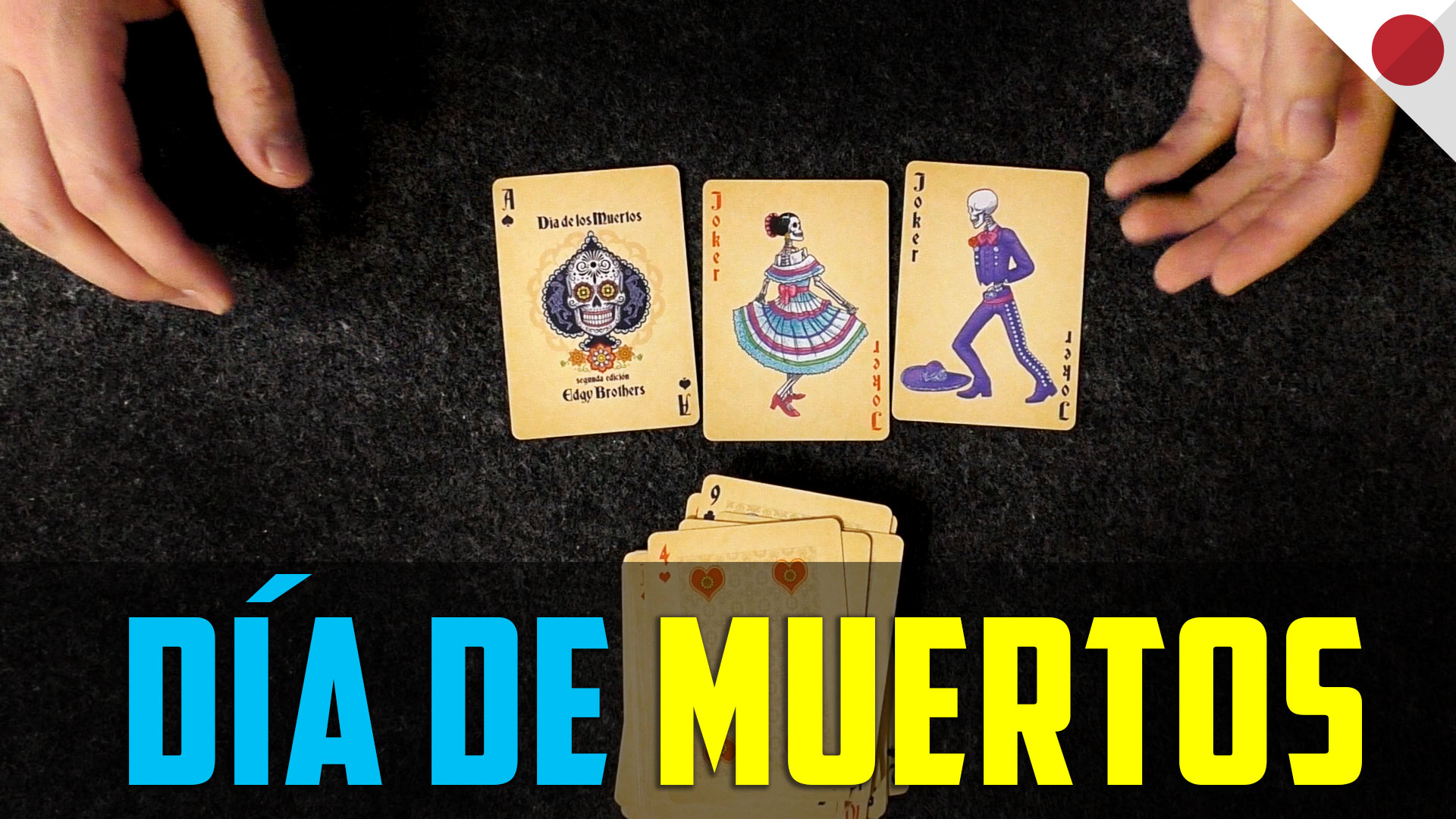 Día de muertos. Story with cards.