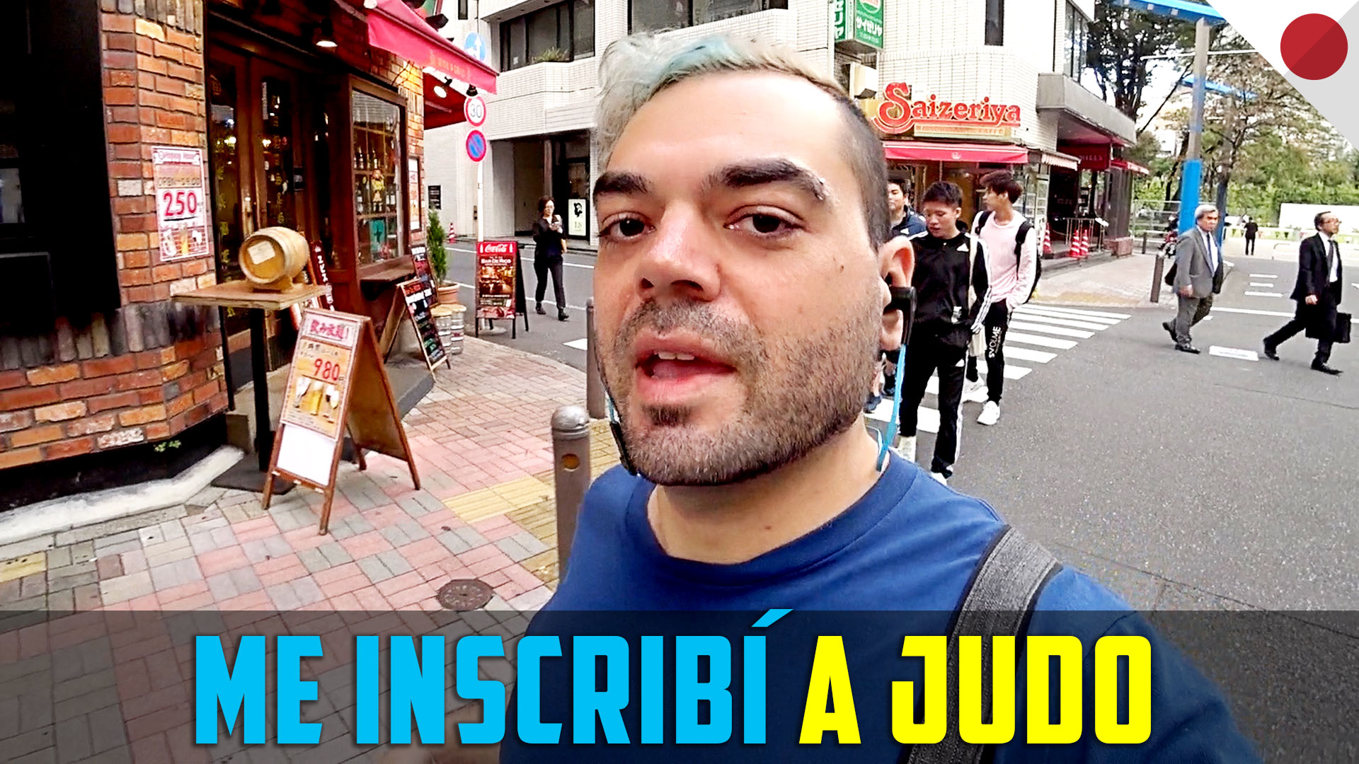 Me inscribí a judo en Japón