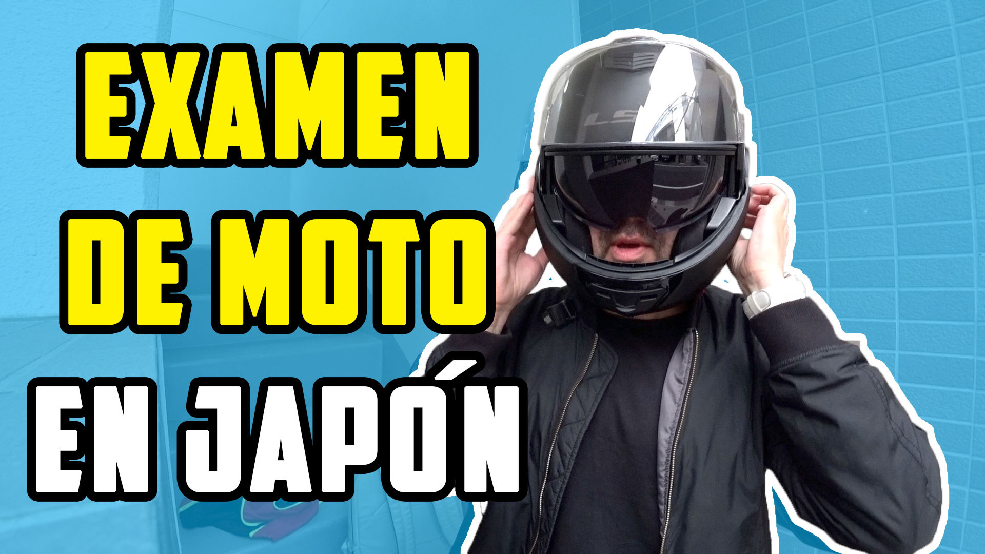 Exámen de motocicleta en Japón